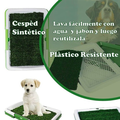 BANO ECOLÓGICO Y PORTÁTIL  PARA PERROS